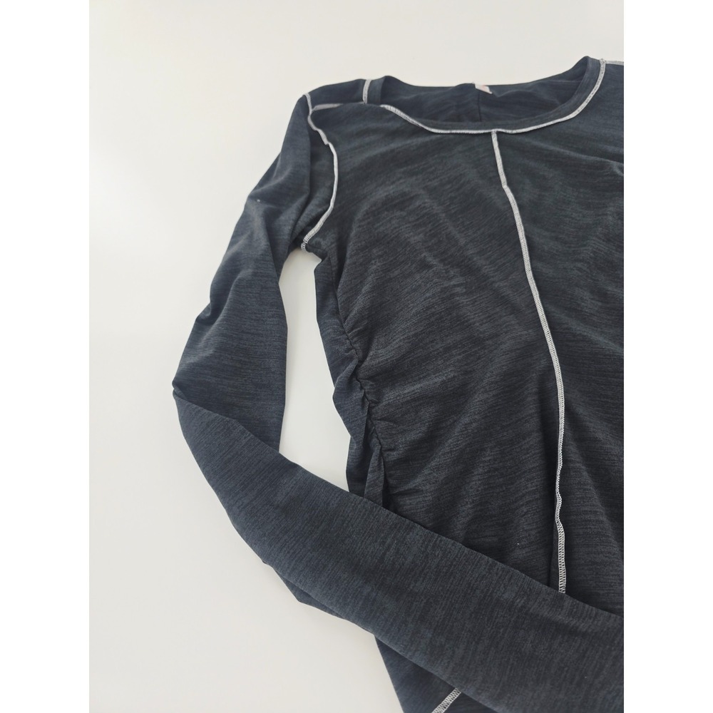 Free People FP Movement Right On Run Long Sleeve Shirt Black Size XSmall XS - Picture 5 of 8